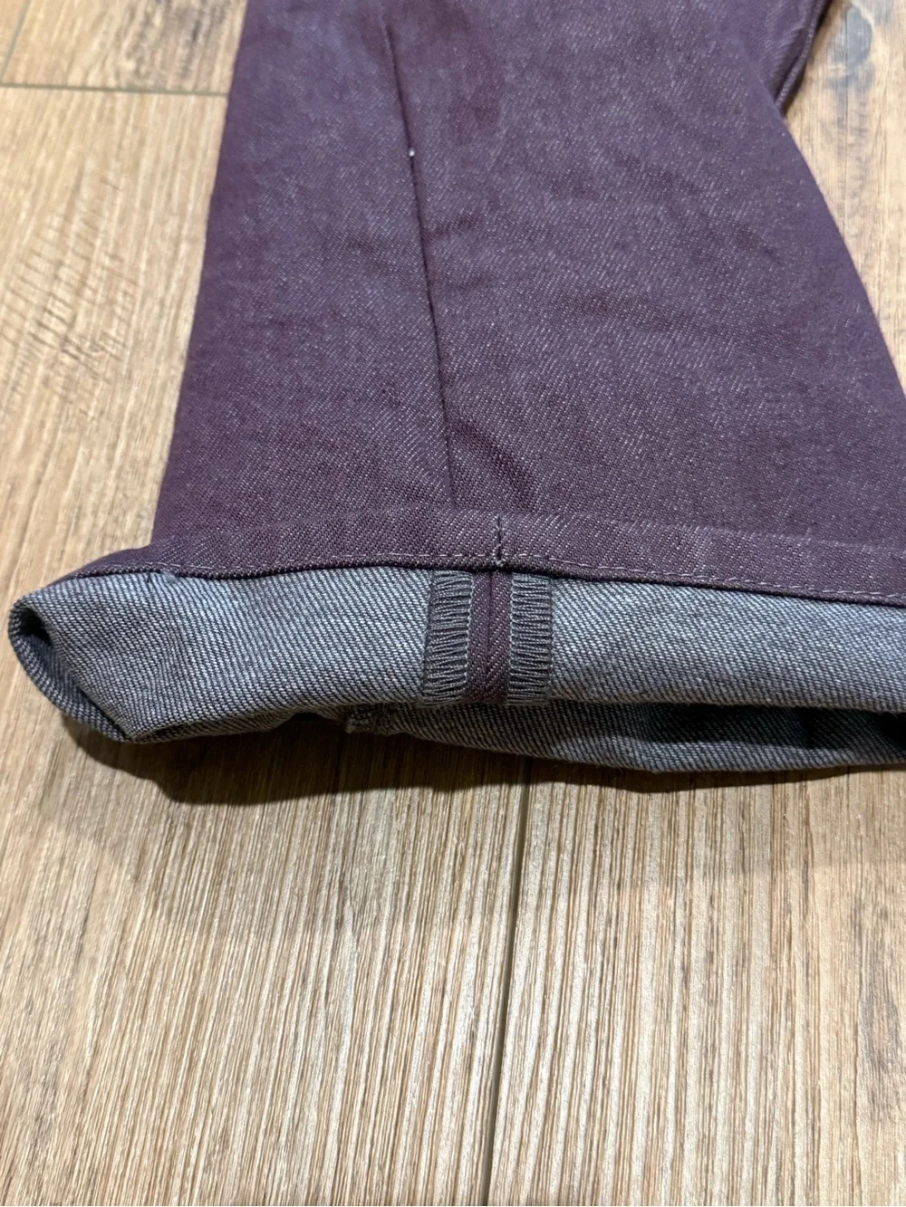 Men's Levi’s 501 Straight-Leg Denim Jeans in Purple/Grey